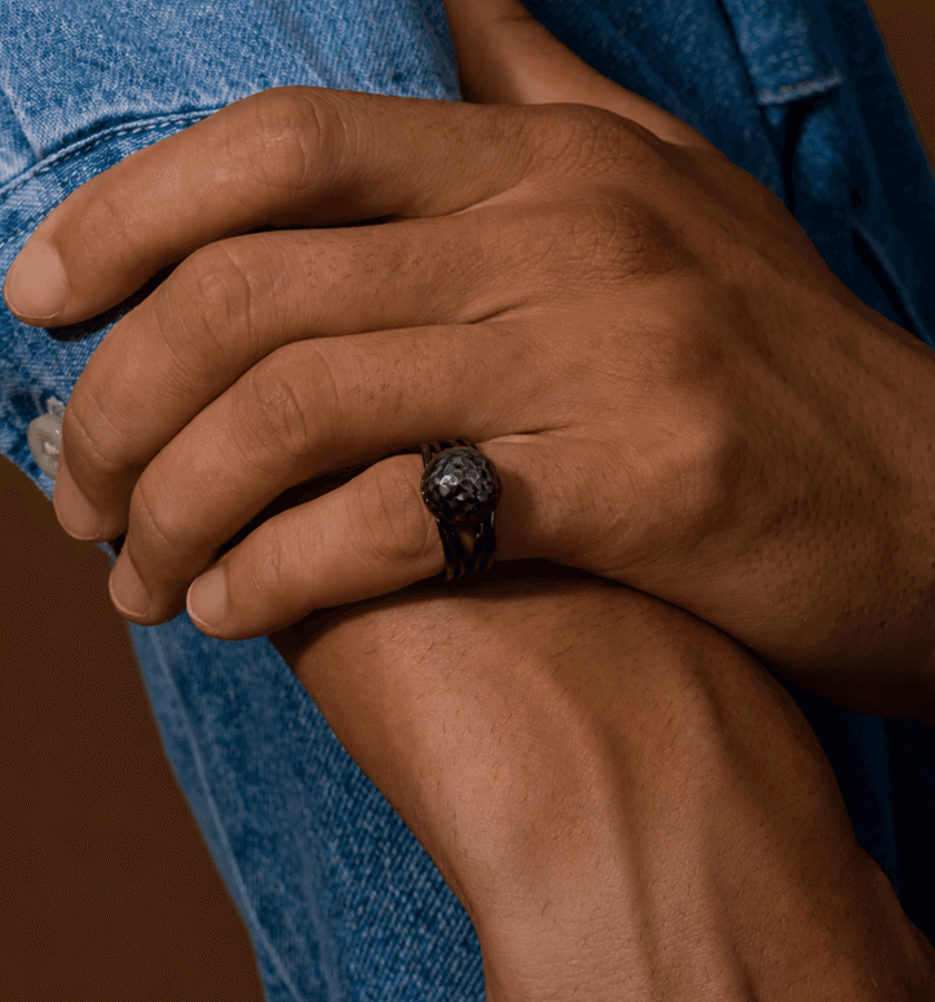 Dragon Scale Ring from the Mei Collection