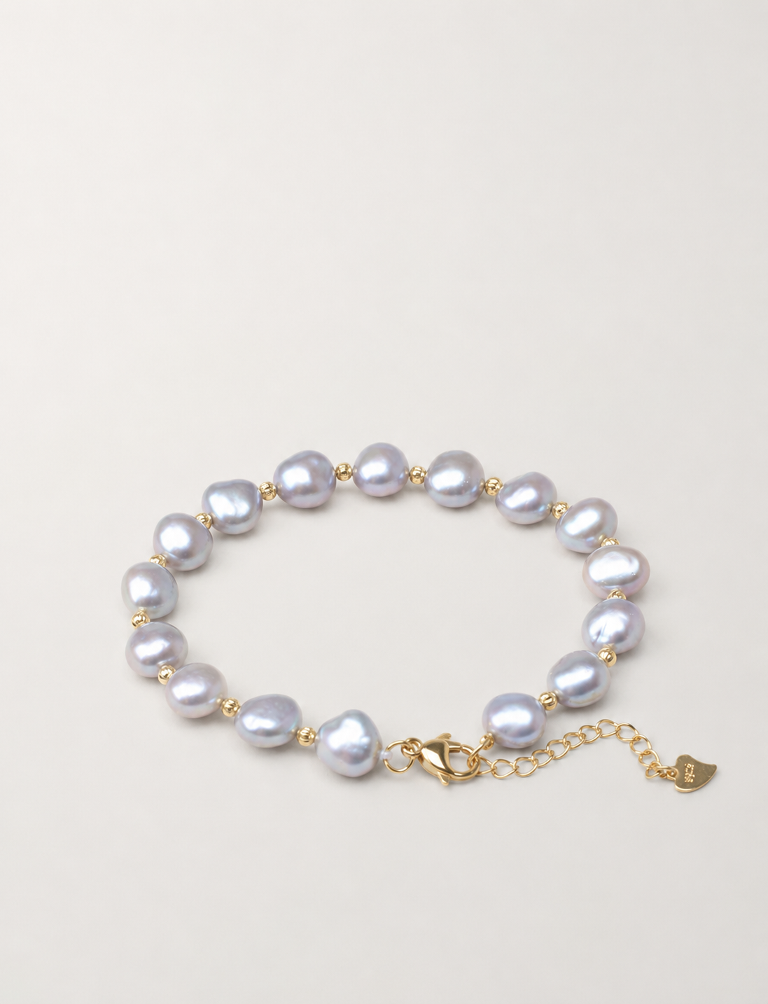 Baroque Bracelet - Grey