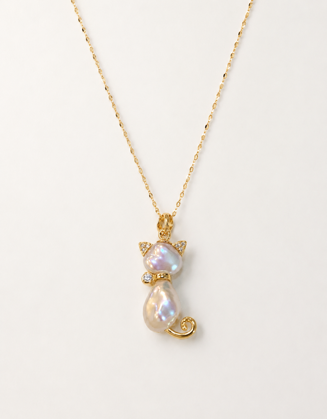 Baroque Cat Pendant
