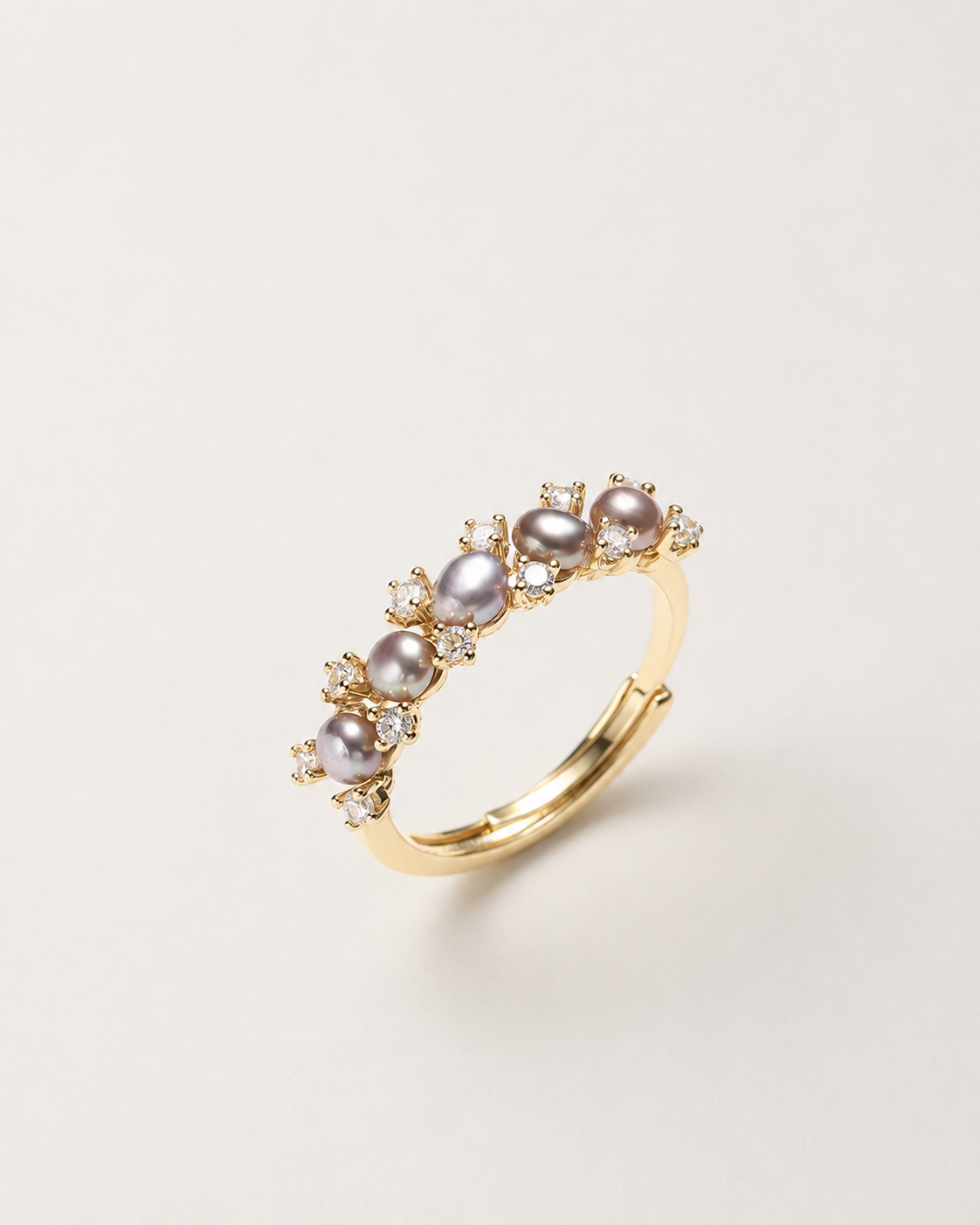 Wreath Ring - Grey