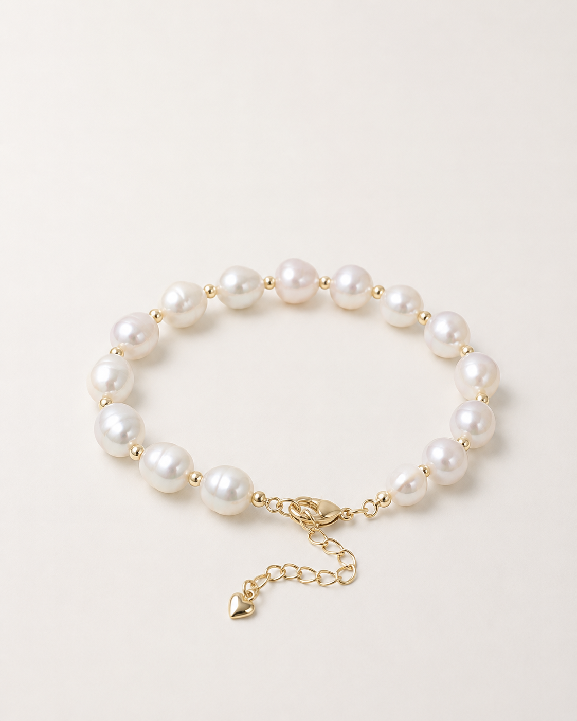 Baroque Bracelet - White