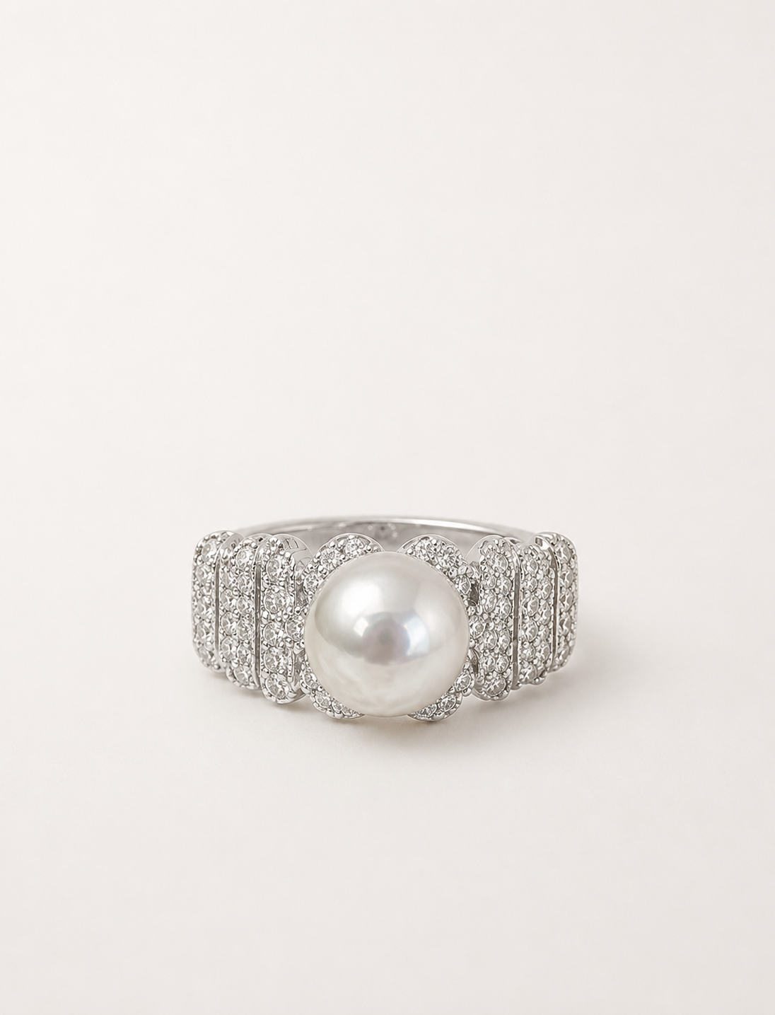 Wide Band Baroque Ring