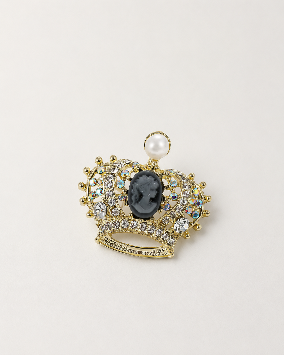 Crown Brooch
