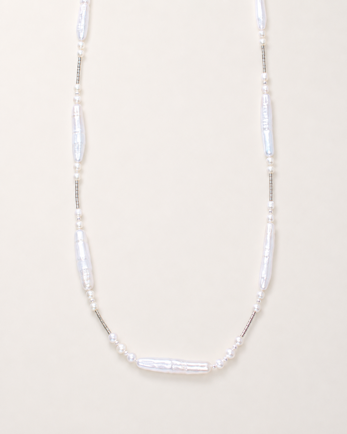 Baroque Strip Necklace 