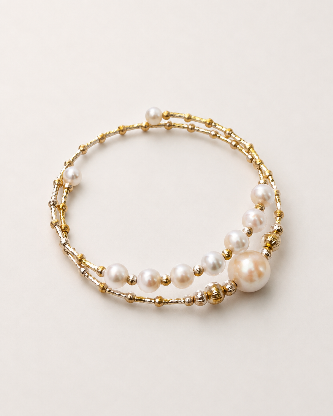 Golden Bamboo Bracelet