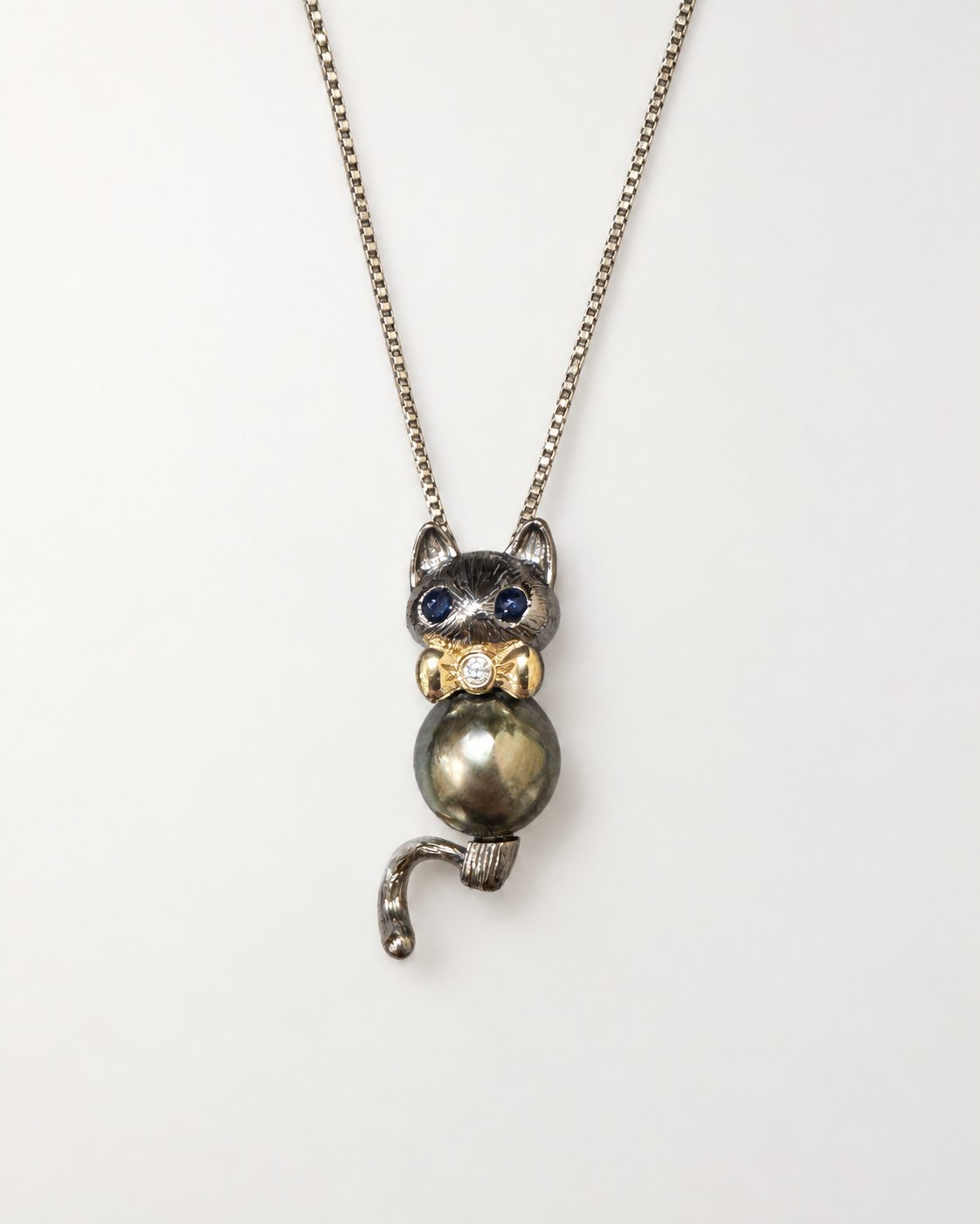Cat Pendant - Tahitian
