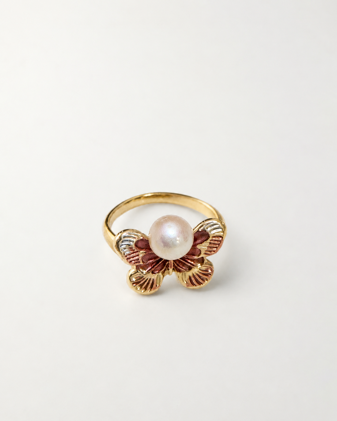 Colorful Butterfly Ring